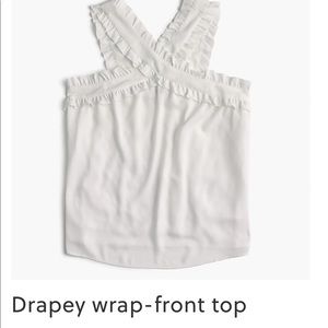 Drapey wrap front- top
